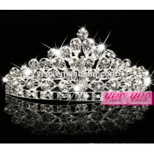 Горячая продажа кристалл моды металлическая принцесса корона